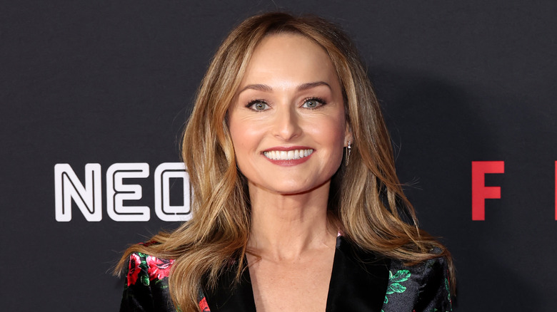 Giada De Laurentiis on red carpet at movie premiere