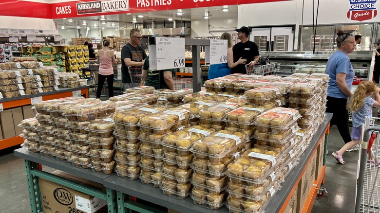 View of the Costco bakery