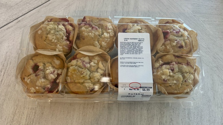 Lemon raspberry muffins