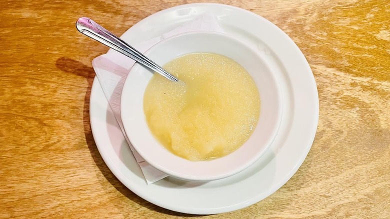 Texas Roadhouse's side dish of Applesauce
