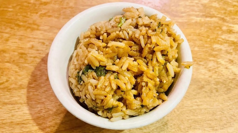 Texas Roadhouse's Seasoned Rice side dish