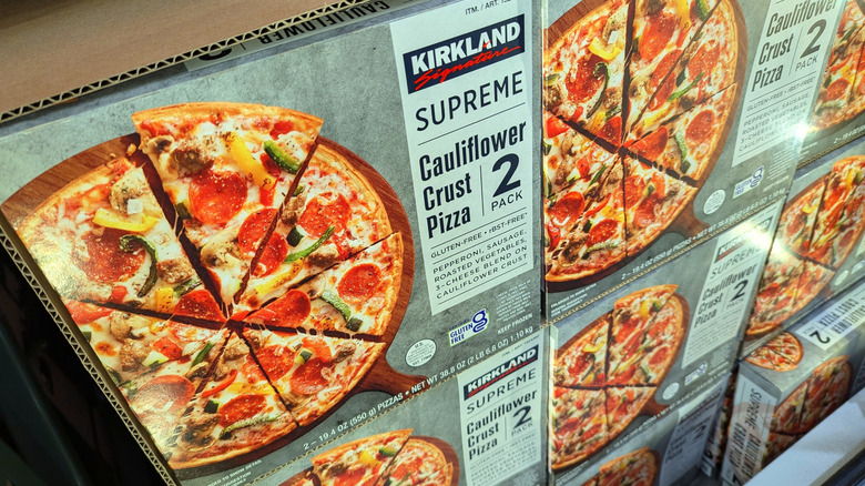 Kirkland frozen supreme cauliflower crust pizza