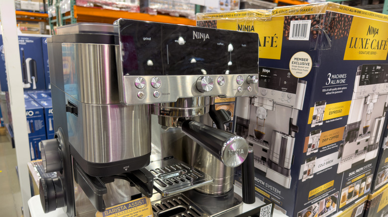Ninja coffee maker for sale at Costco.