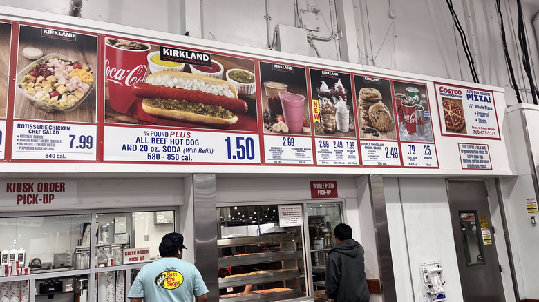 The Costco food court.