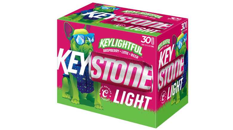 Case of Keystone Light Keylightful beer