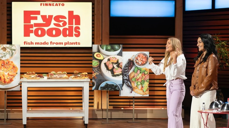 Finneato Fysh Food founder Zoya Biglary and partner Alix Traeger on Shark Tank