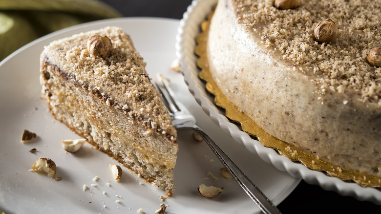 Hazelnut torte