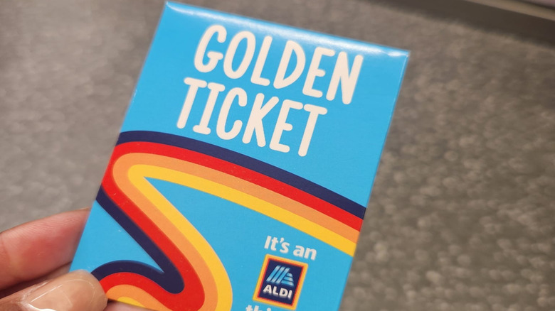 An Aldi Golden Ticket