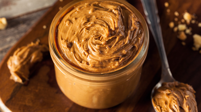 cookie butter spread in jar