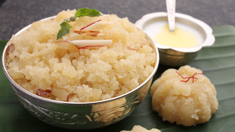 Indian semolina halwa