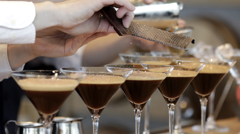 Starbucks Reserve espresso martinis