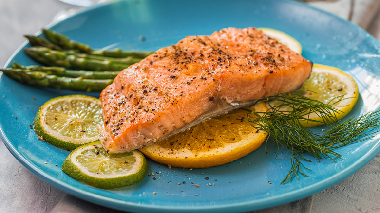 Salmon fillet