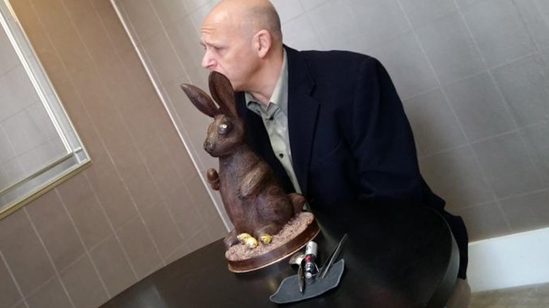 A $50,000 chocolate Easter bunny from VeryFirstTo