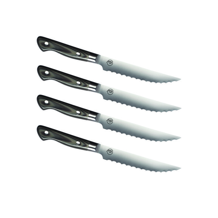 Symon's knife line comes with a four-piece steak knife set.