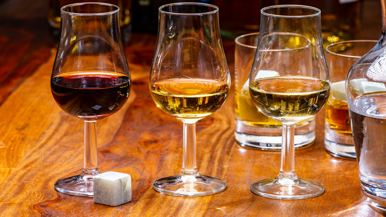 snifters of Cognac or Armagnac