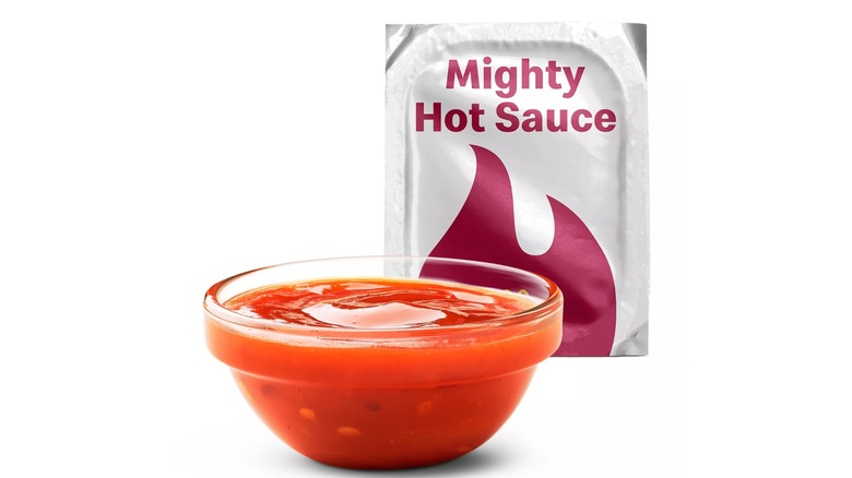 McDonald's Mighty Hot Sauce.