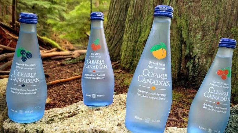 Clearly Canadian sparkling waters 