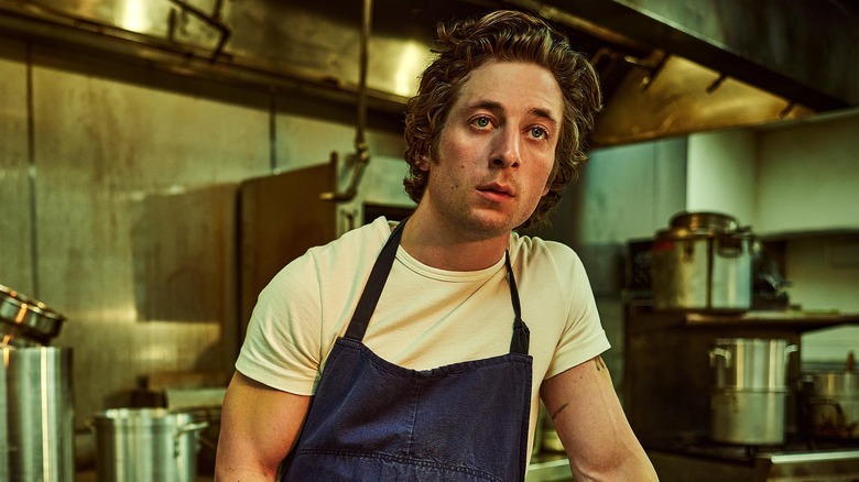 Jeremy Allen White as Carmy on "The Bear"