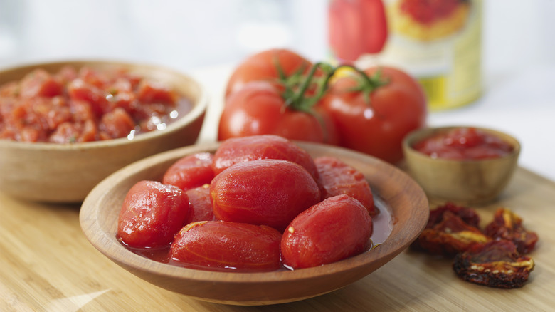 Canned tomatoes