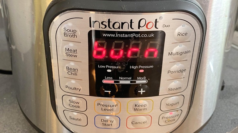 An Instant Pot with the 