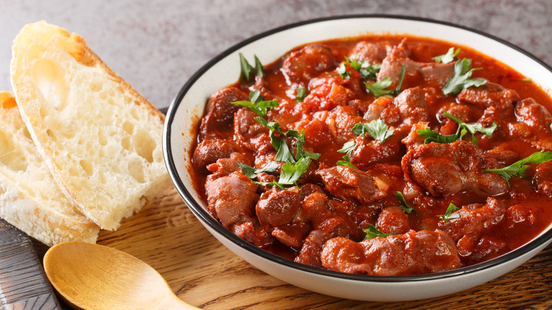 Stew of giblets