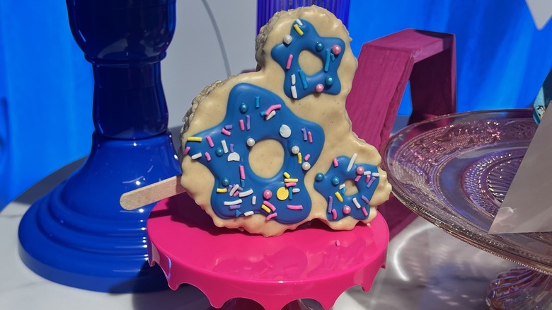 mickey mouse donut cereal treat