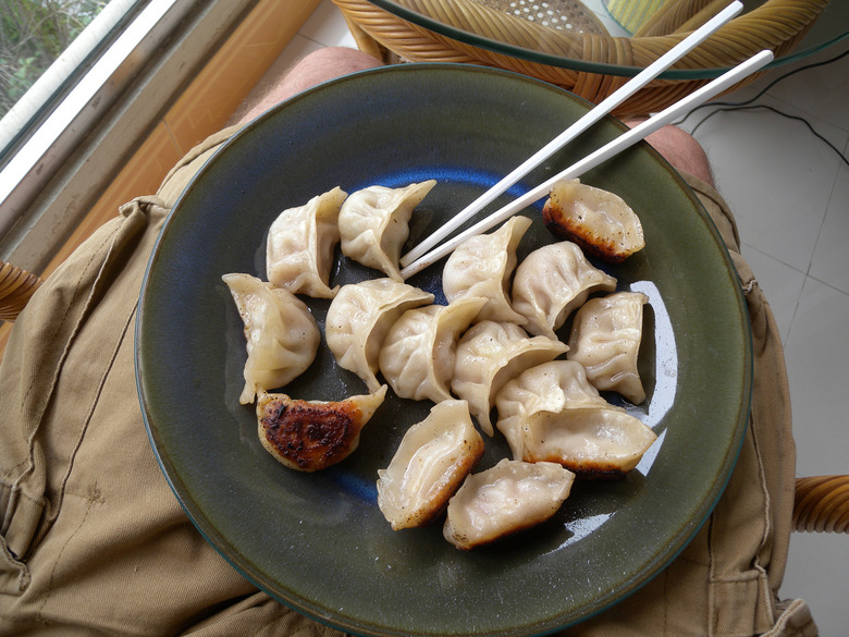 What are these dumplings stuffed with? Meaty satisfaction.