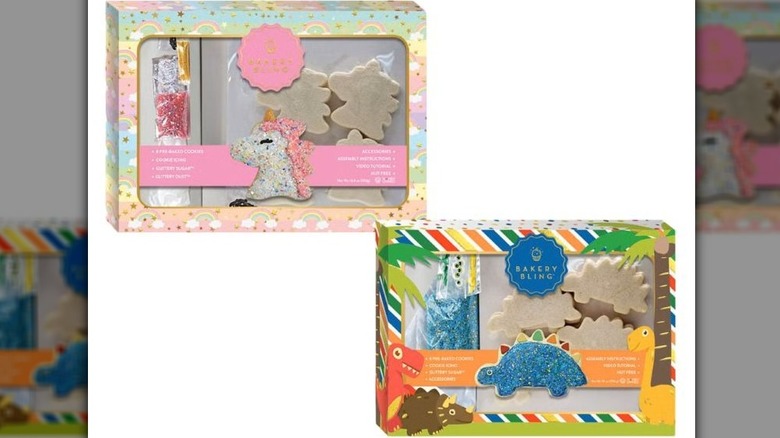 Bakery Bling's Unicorn and Dinosaur Cookie Kits