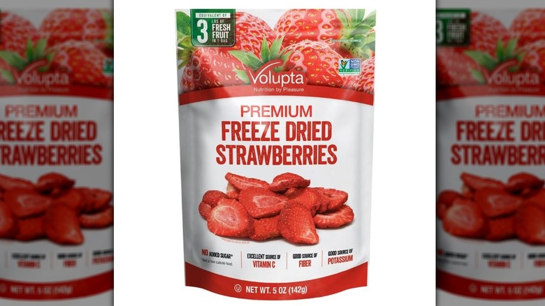 Bag of Volupta Freeze Dried Strawberries