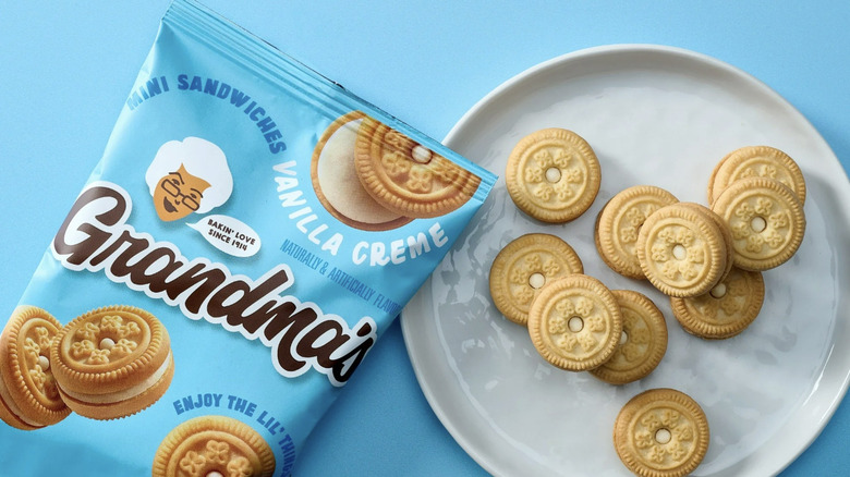 Grandma's cookies served on plate