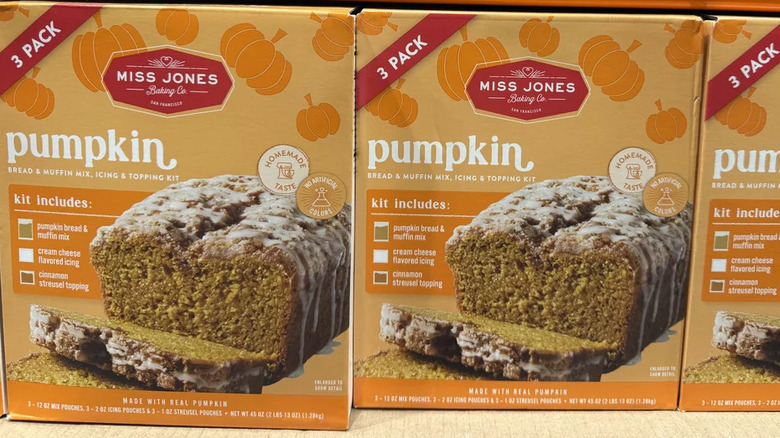 Miss Jones Organic Pumpkin Bread and Muffin Mix