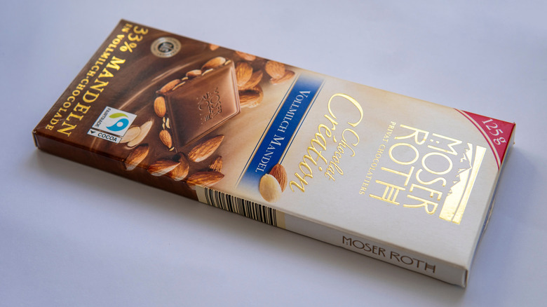 A Moser Roth chocolate bar.