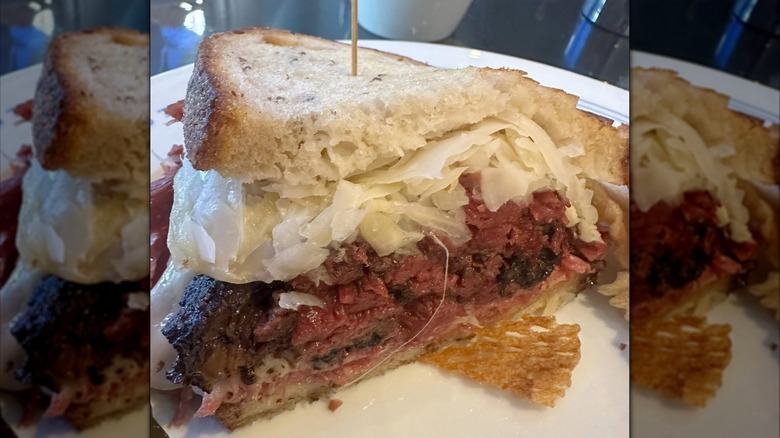 Reuben sandwich at marks off Madison