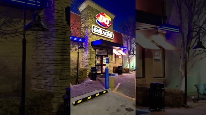 Exterior of the largest Dairy Queen in the USA, located in Bloomington, IL