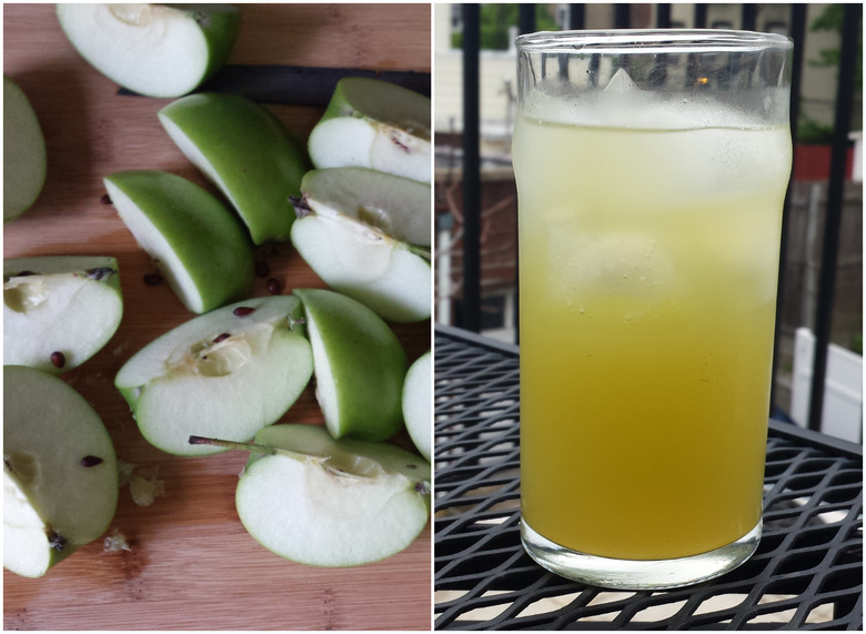 Whip Up A Batch of Fresh Green Apple Soda, Then Spike It Hard