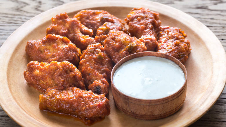 Alabama barbecue sauce with chicken
