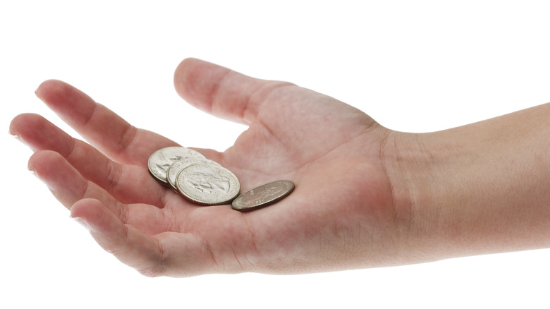 Handful of quarters