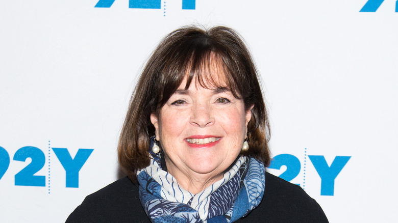 Ina Garten at the 92nd Street Y step and repeat