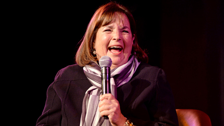 Ina Garten on stage at 2019 New Yorker Festival