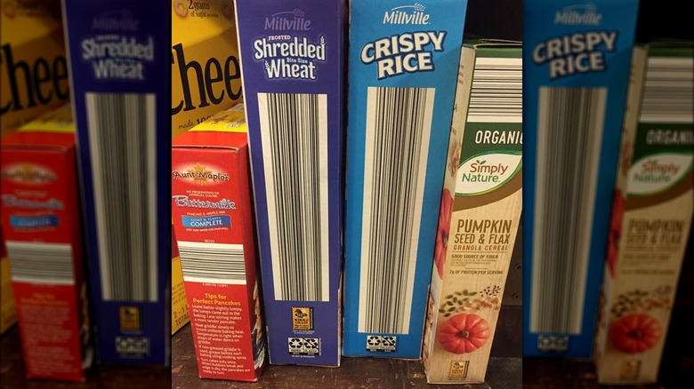 Aldi products with large barcodes