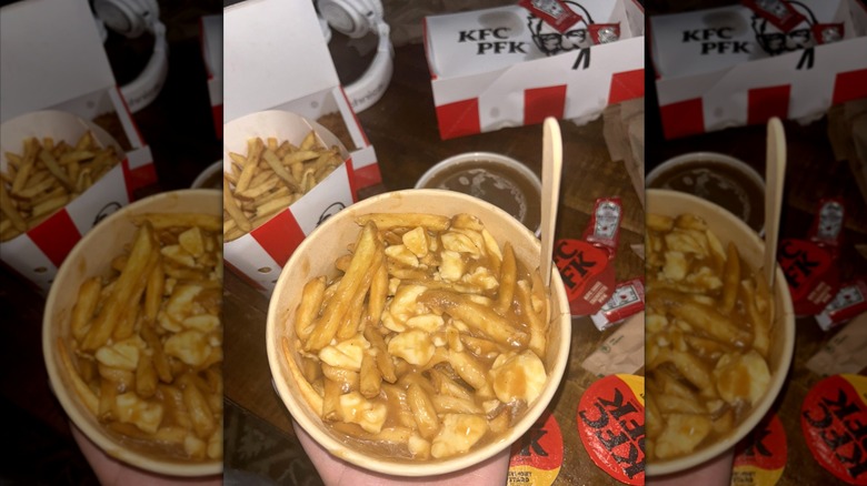 Poutine from Canadian KFC (PFK).