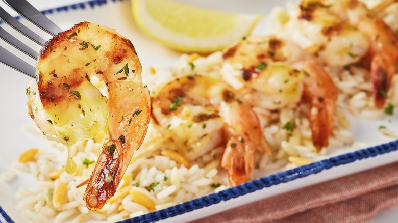 Red Lobster shrimp and rice dish