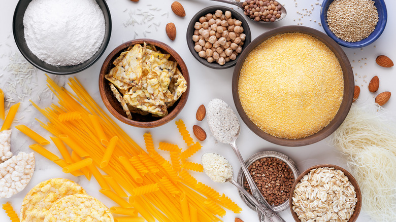 Different types of grain