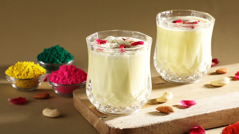 Thandai Indian drink for Holi