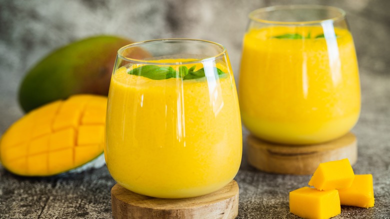 Indian mango lassi