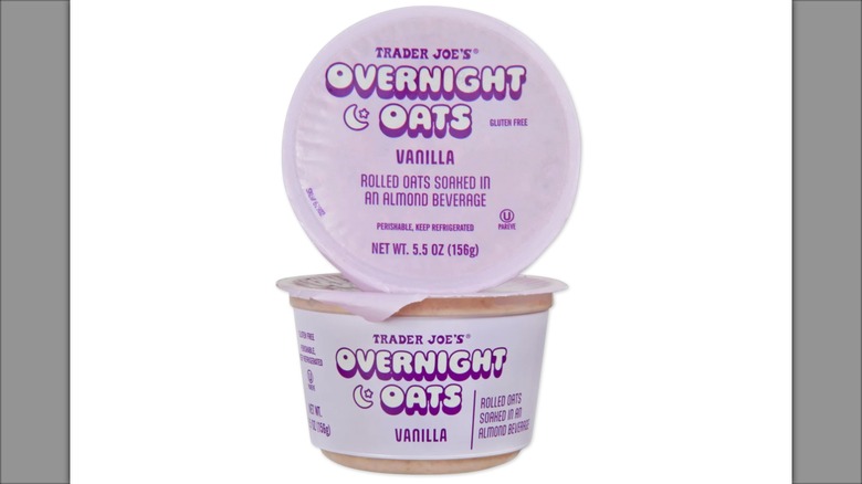Vanilla Overnight Oats from Trader Joe's