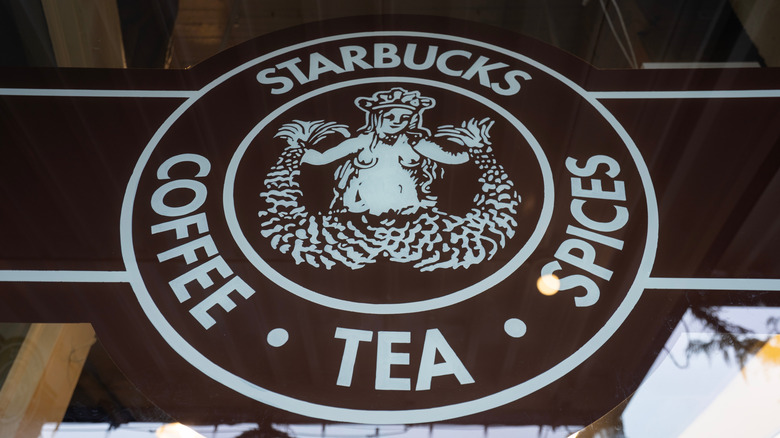 The original Starbucks logo