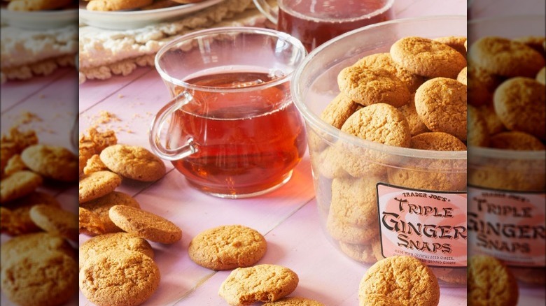 Triple Ginger Snaps Trader Joe's cookies