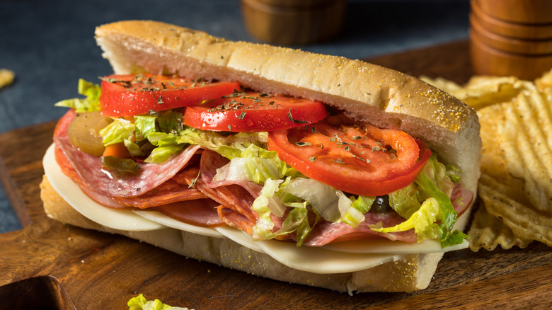 A classic Italian sub.