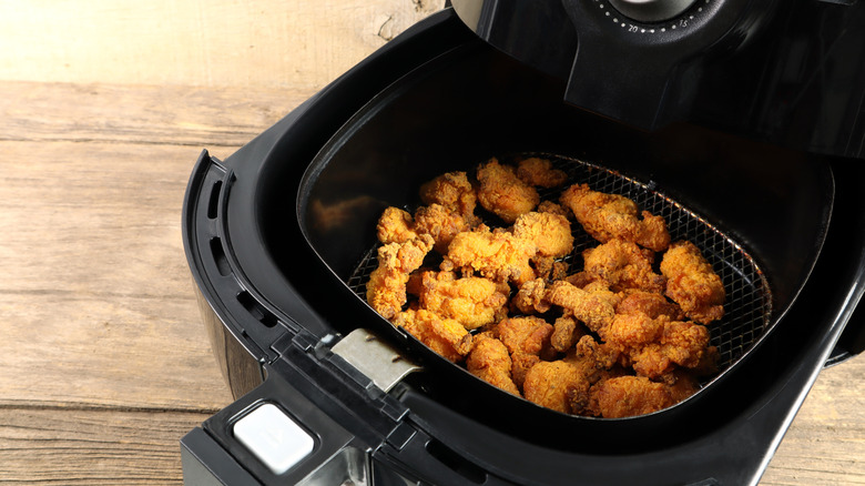 AIr fried chicken pieces